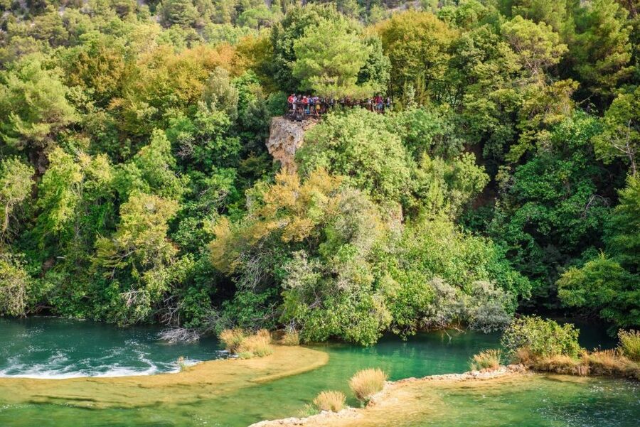 Split/Trogir: Krka National Park Day Trip with Wine Tasting - Local wine and homemade Croatian flavors