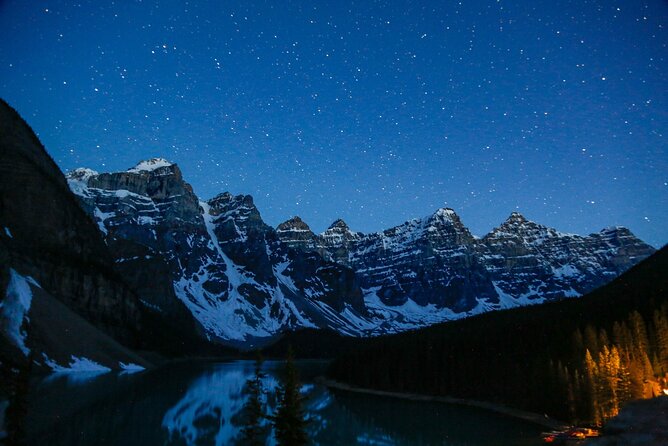 Sunset at Moraine Lake & Stargazing Tour from Canmore/Banff - Stargazing under the Valley of the Ten Peaks