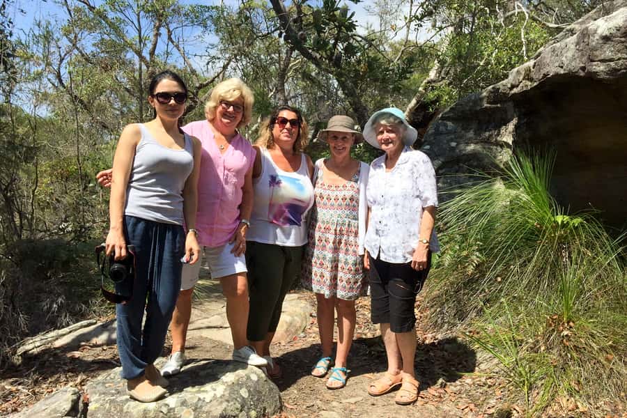 Sydney: Northern Beaches and Ku-ring-gai National Park Tour - Ku-ring-gai Chase National Park and sacred rock engravings