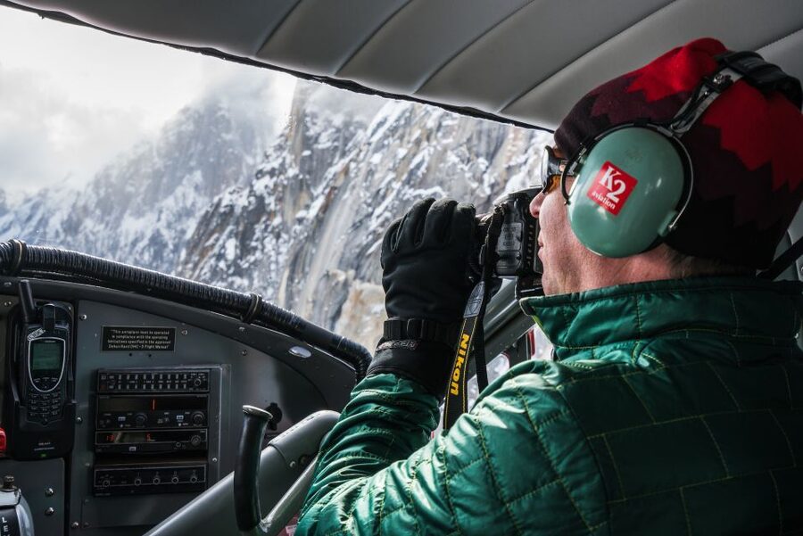 Talkeetna: Denali Flight Tour with Glacier Landing - Denali, Foraker, and Hunter from the south