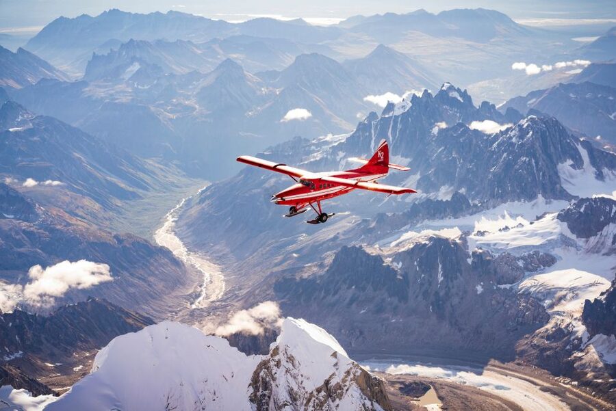 Talkeetna: Guided Tour of Denali National Park By Air - The 75-minute route over Foraker and Kahiltna Glacier