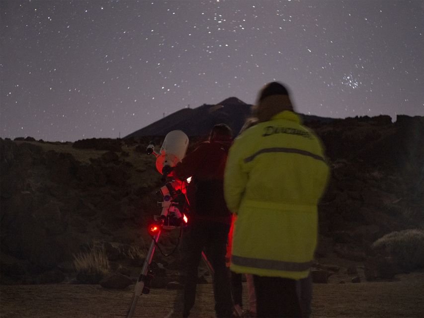 Teide National Park: Moonlight Tour & Stargazing Experience - Telescope time: the moon, planets, and satellites