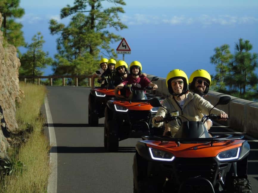 Tenerife: Guided Quad Bike Tour to Teide National Park - From Granadilla and Vilaflor toward Mount Teide