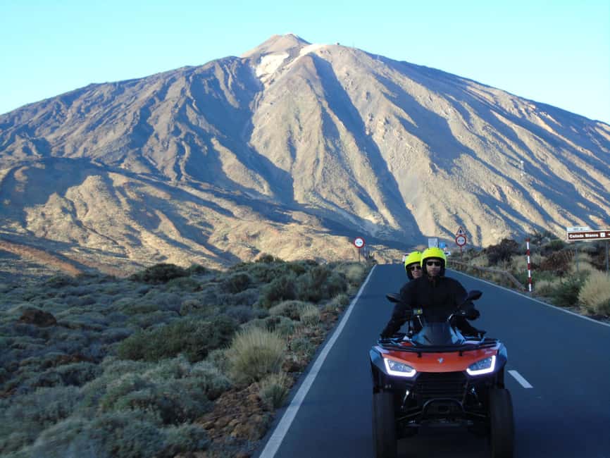 Tenerife: Guided Quad Bike Tour to Teide National Park - Reaching Teide National Park at 2,400 meters
