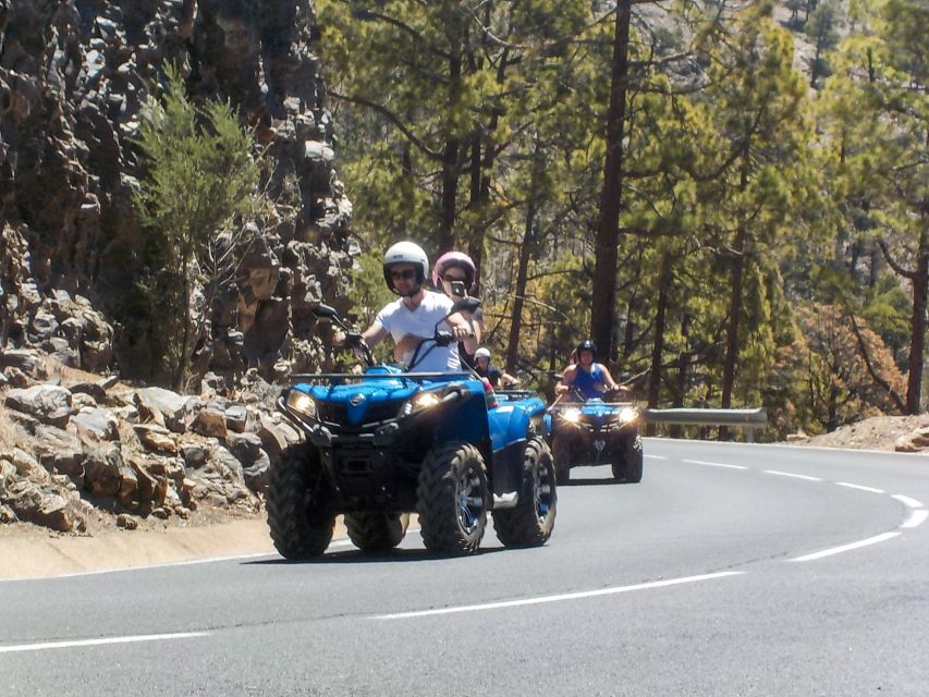 Tenerife: Quad Adventure Tour in Teide National Park - Arona, La Escalona, and the first mountain views