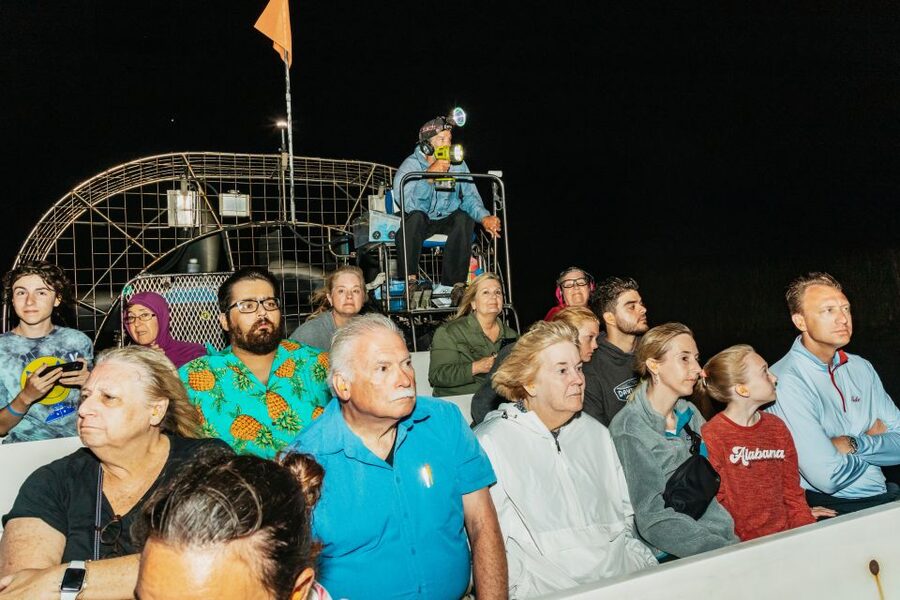 The Everglades: 1-Hour Airboat Night Tour - The 60-minute airboat route