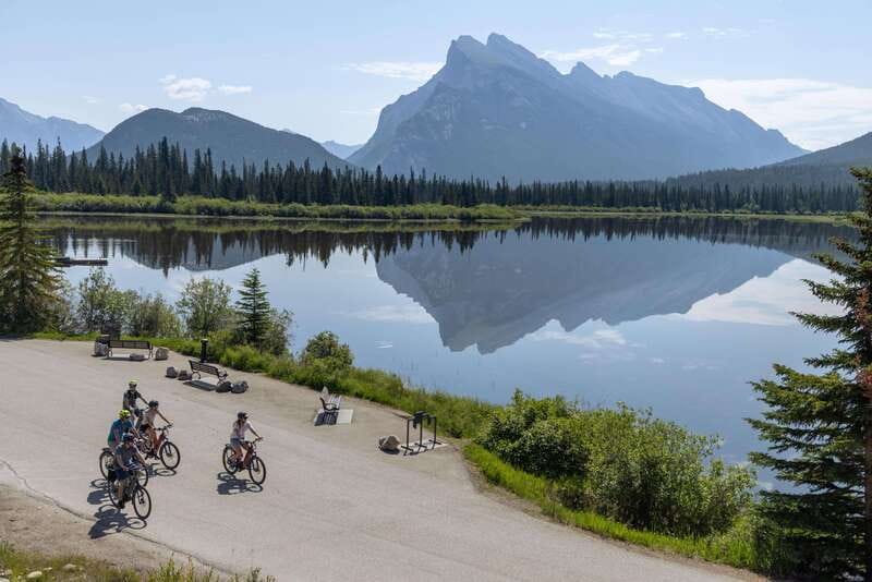 The Local Banff Explorer - E-Bike Tour - What the electric bikes feel like