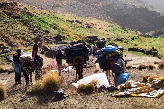 Toubkal Ascension 2 Days - The climb to Toubkal Refuge at 3,207 meters