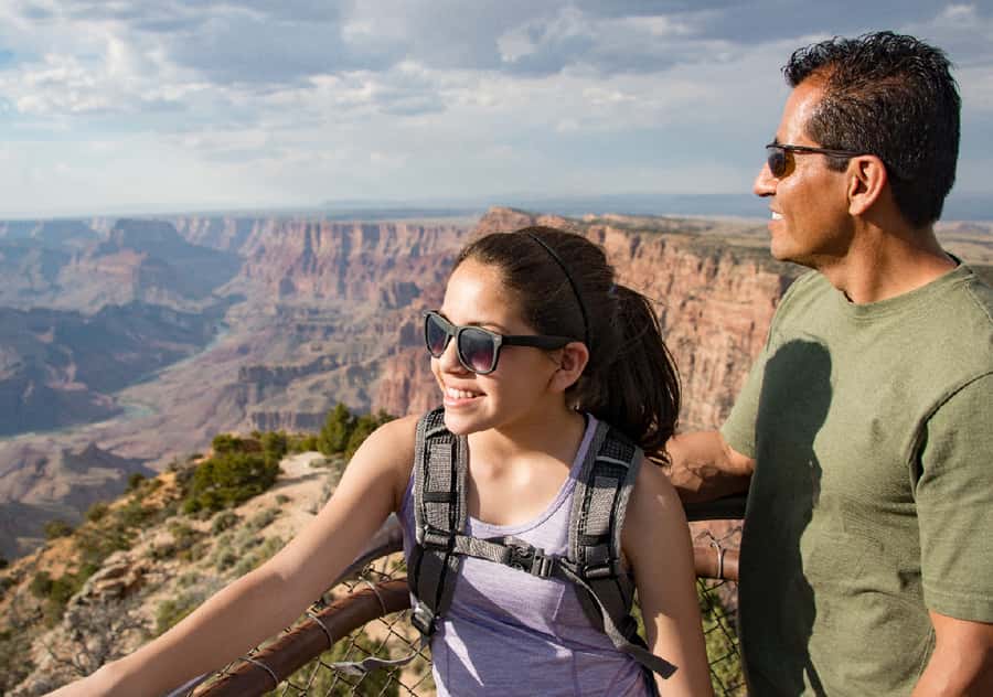 Tusayan: Grand Canyon Desert View & South Rim Pink Jeep Tour - Navajo Point and the canyon’s exposed layers