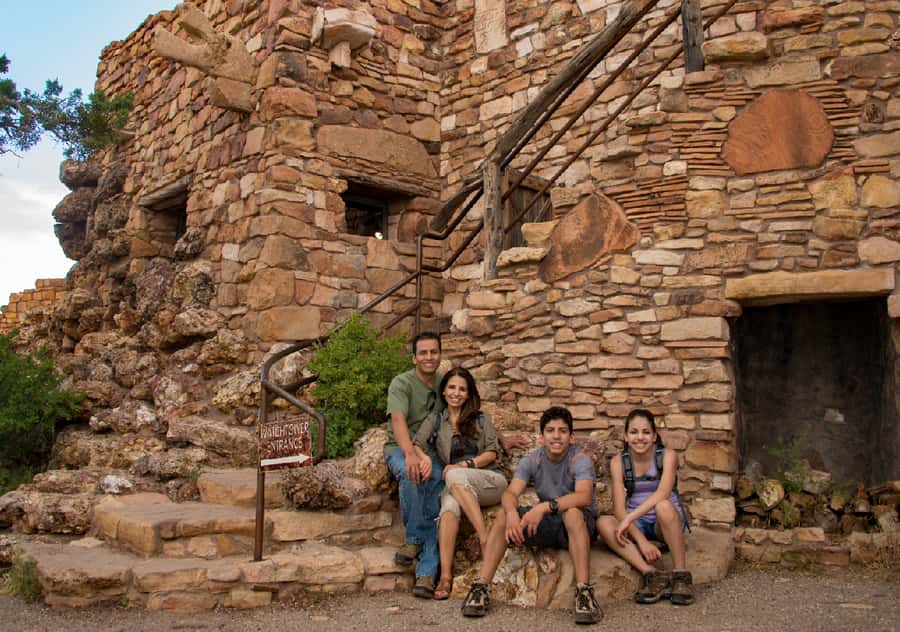 Tusayan: Grand Canyon Desert View & South Rim Pink Jeep Tour - From Tusayan to the South Rim