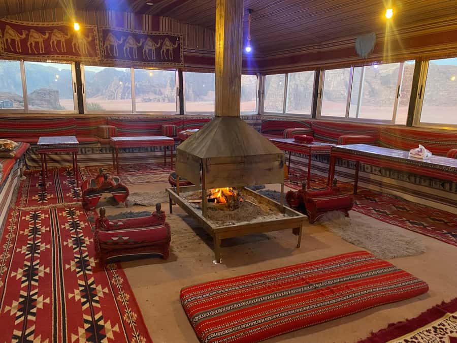 Wadi Rum: Bedouin Camp Stay,Full-Day Desert Tour with 3Meals - Sunset tea at a quieter viewpoint