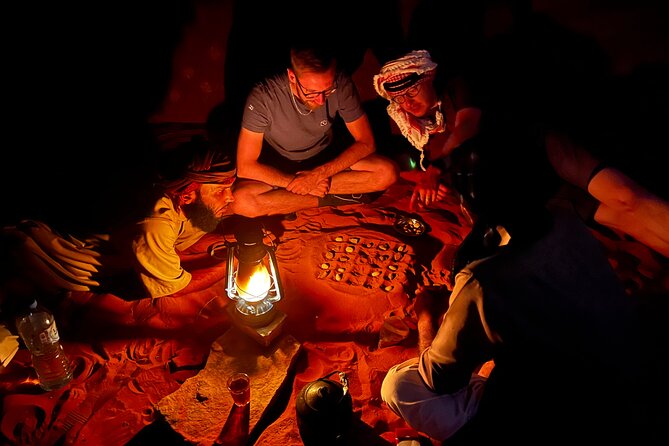 Wadi Rum Cave Camping with Jeep Tour - Who should book this Wadi Rum night