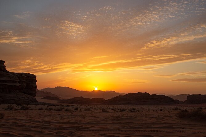 Wadi Rum Desert Sunset Tour - Red Sand Dune and the feel of Wadi Rum