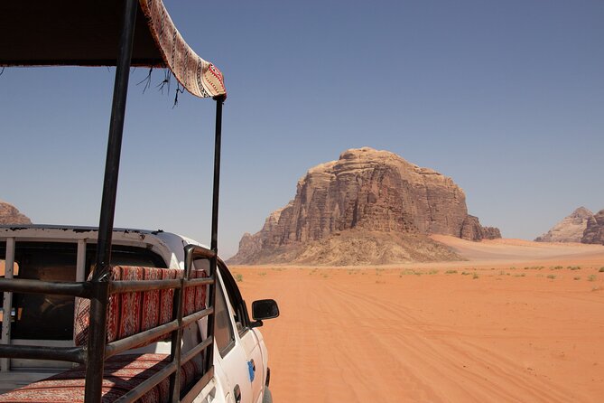 Wadi Rum Desert Tour with Lunch & Sunset - Mushroom Rock and the wider valley