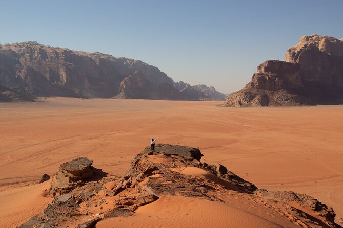 Wadi Rum Desert Tour with Lunch & Sunset - Um Fruth Rock Bridge and the cost of the climb