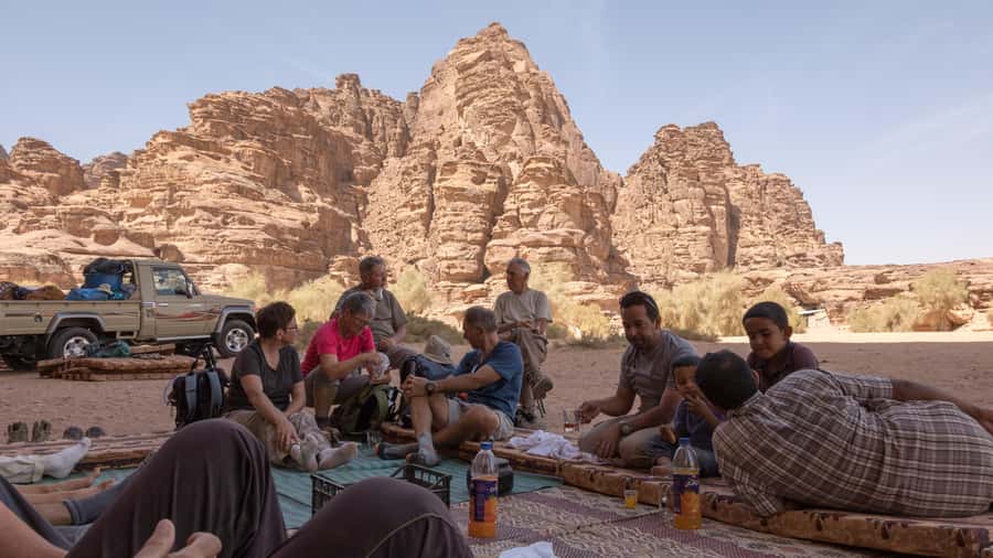Wadi Rum: Explore 10-Hour Jeep Tour Pass, Guide, Meal & Stay - Sleeping in a private Bedouin tent
