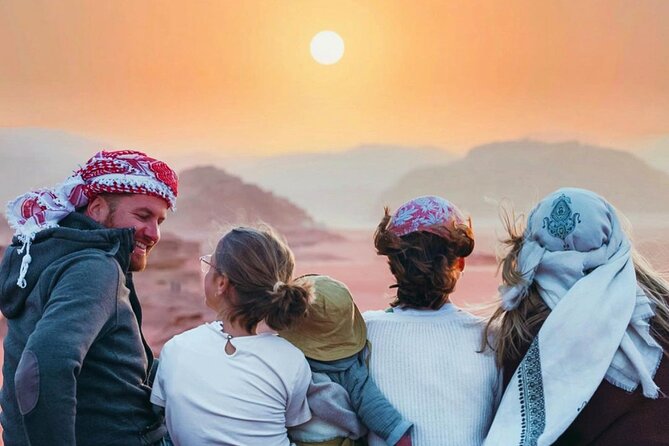 Wadi Rum Full Day Jeep Tour + Overnight & Dinner in Bedouin Camp - Bedouin lunch beside the desert