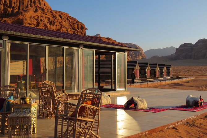 Wadi Rum Full Day Jeep Tour + Overnight & Dinner in Bedouin Camp - Breakfast and the return to Wadi Rum Village