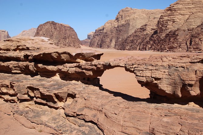 Wadi Rum Half-Day Desert Tour | Wadi Rum Desert - Little Rock Bridge and Abu Khashaba Canyon