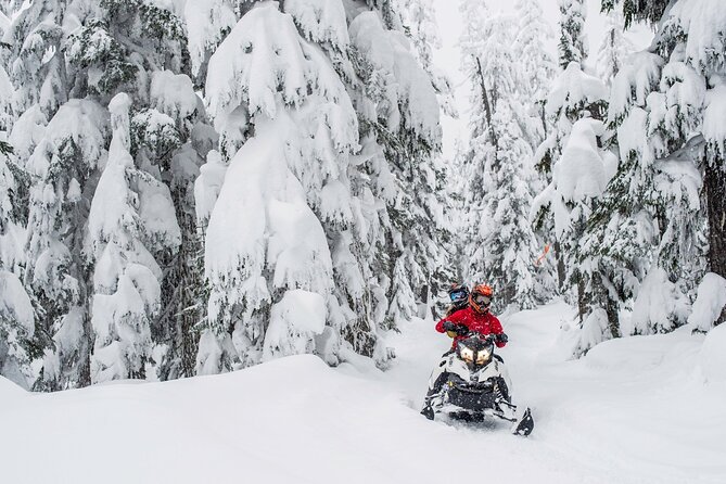 Whistler Wilderness Run Snowmobile Tour - How much time you really spend riding