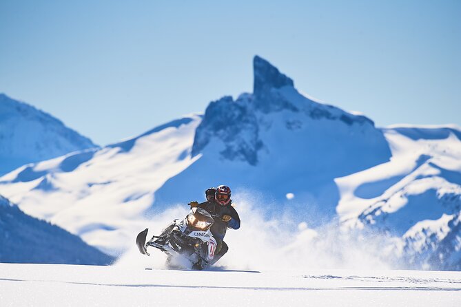 Whistler Wilderness Run Snowmobile Tour - Forest trails, climbing routes, and frozen water