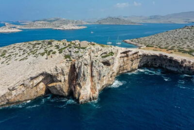 Kornati Lojena sandy cove & Telašćica Nature Park