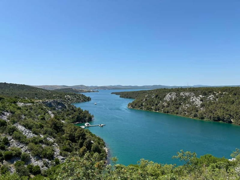 Zadar: Krka Waterfalls Tour, Boat Cruise & Swimming - Walking around Skradinski buk