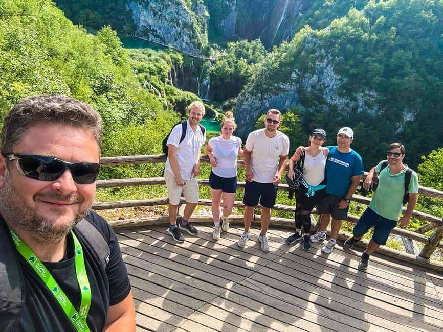 Zagreb: Plitvice with Ticket & Rastoke Tour for Max 8 people - The Boat and Panoramic Train