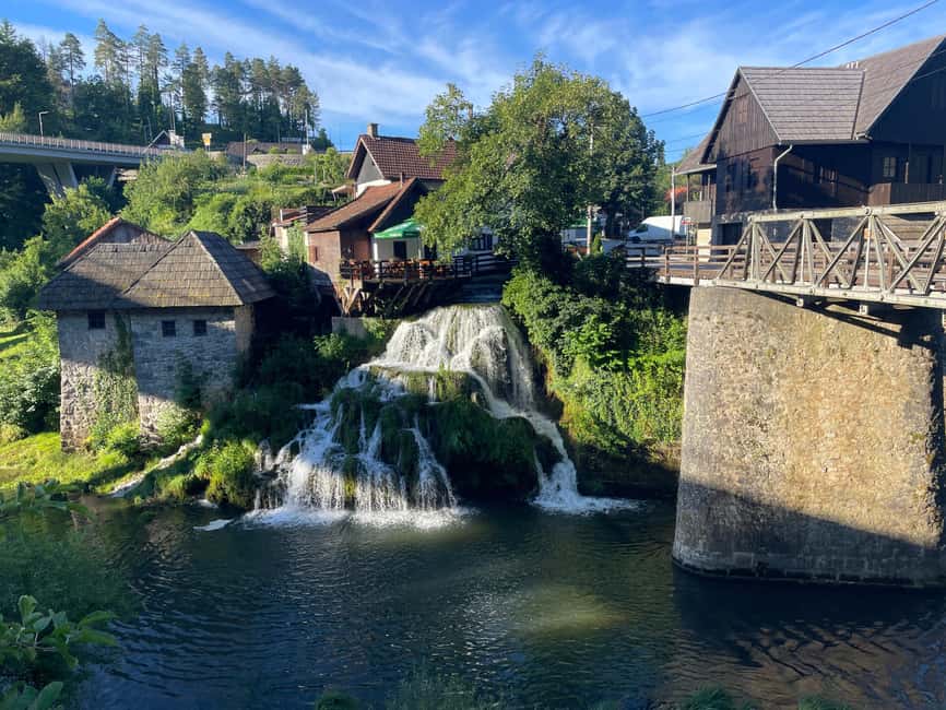 Zagreb: Rastoke & Plitvice Lakes Guided Tour with Ticket - Rastoke, Croatia’s small waterfall village